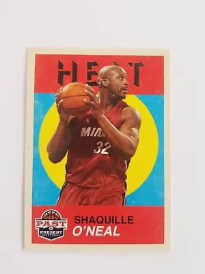 Shaquille O'neal 2011-12 Panini Past & Present Variations Sp Heat Lakers #34 • $2.95