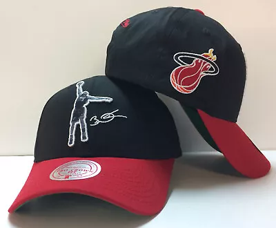 Dwyane Wade Miami Heat Mitchell & Ness NBA Snapback Hat Highlight HWC Cap • $37.09