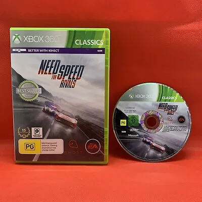 Need For Speed Rivals Microsoft Xbox 360 Pal Racing Game Free Postage Aus • $12.30