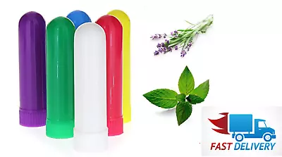 Essential Oil Empty Nasal Inhaler Tubes • £4.49