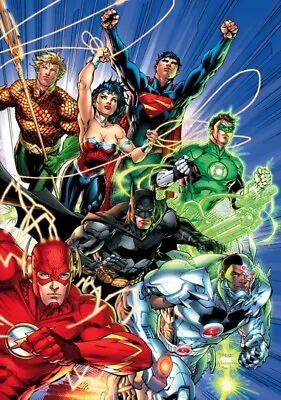 $9.95 • Buy Justice League Comic Poster - High Gloss - Photo Quality Insert 