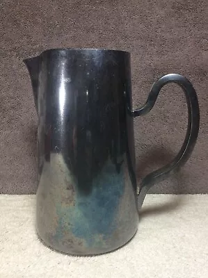 D.W. Haber & Son N.Y. Vintage Metal Coffee Tea Water Pot Pitcher Jug Carafe  • $18