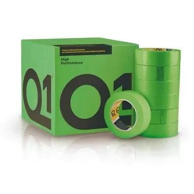 1 1/2  Green Masking Tape High Performance Case Of 24 Rolls Automotive Q1 HPG136 • $112.99