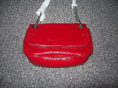£80 • Buy Gorgeous Small Red Bag From Lulu Guinness..bnwot..annabelle..leather