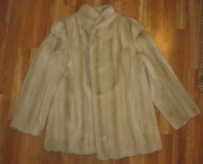 Vintage Womens Small-Med Size Faux Fur Jacket  Tissavel France - Furrage  • $45