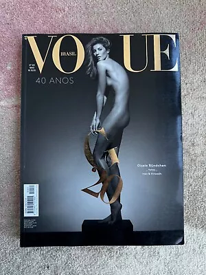 Vogue Brazil May 2015 • 40 Year Anniversary Gisele Bundchen By Inez And Vinoodh • $180