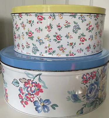 £19 • Buy Cath Kidston Cake Tins Set. Highgate Rose. Rare
