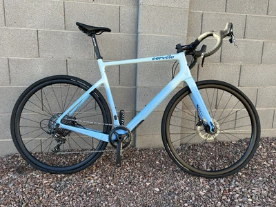 $2700 • Buy Cervelo Aspero Apex 1 Disc Bicycle 2021 Seabreeze Blue 58cm Gravel, Road, Cx