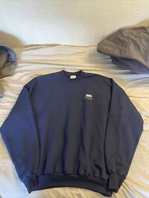 Vintage Navy Crewneck Adult XL HBO Family • $18.44