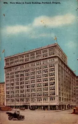 Vintage Postcard- New Meier & Frank Building Portland Oregon Bk47 • $3