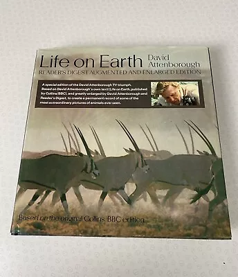 Life On Earth Hard Back Book - David Attenborough - • £6