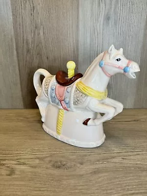 Heritage MInt Vintage Carousel Horse Decorative Tea Pot • $14.99