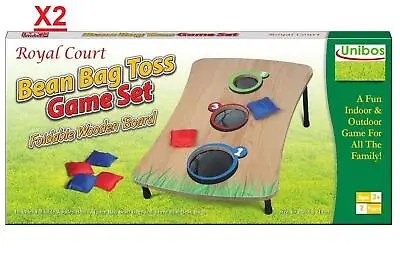 X2 Toss Game Large  Indoor Family Party Game Outdoor Garden Toy  • £25.87