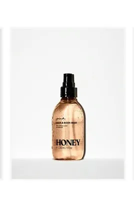 VICTORIA'S SECRET PINK HONEY HAIR & BODY MIST WITH HYALURONIC ACID  & B5 8floz  • $12.99