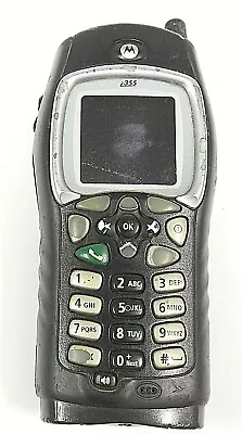 Motorola I Series I355 - Black And Silver ( Nextel ) PTT IDEN Phone - READ • $31.44