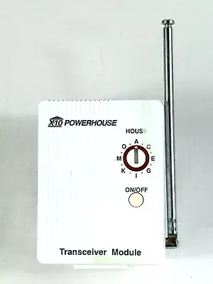 X10 Powerhouse Transceiver Module RTM75 W/ Antenna - TESTED!! • $14.95