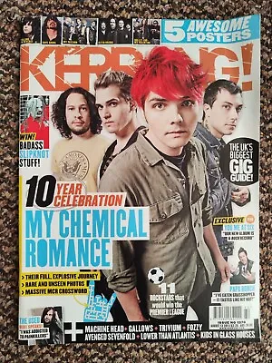 Kerrang! Magazine Issue 1376 - My Chemical Romance  • £20