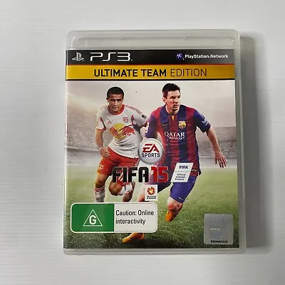 Fifa 15 Ultimate Team Edition PS3 Game • $7