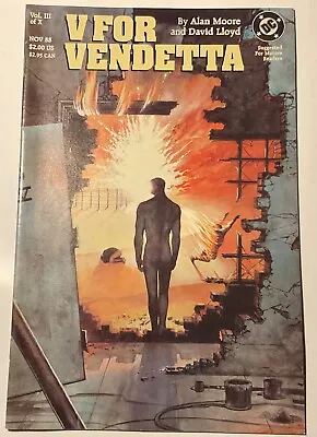 V For Vendetta #3 ~ NEAR MINT NM ~ 1988 DC Comics • $13.99