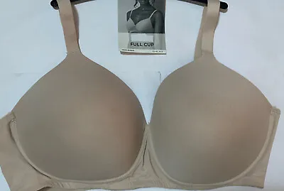 £10.99 • Buy M&S Cotton Rich NON WIRED FULL CUP BRA With Moulded Cups In NUDE Size 40D
