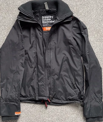 £15 • Buy Boys Superdry Jacket Mens Red Superdry Jacket Small Double Black Label Jacket