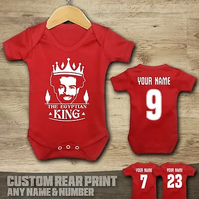 £9.99 • Buy Liverpool - Football - Mo Salah Egyptian King - Baby Vest Suit Grow