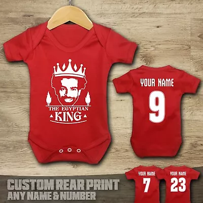 £9.99 • Buy Liverpool - Football - Mo Salah Egyptian King - Baby Vest Suit Grow