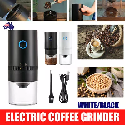 Electric Coffee Grinder Grinding Mill Bean Nut Spice Core Herbs Blender Machine • $24.29