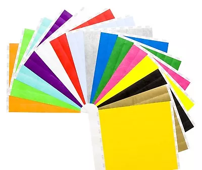 £2.79 • Buy 50 Plain 1  Tyvek Paper Wristbands Events,Festivals,Parties,Security,Schools 