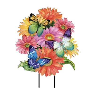 Fluttering Butterflies Metal Art 27.5  X 17  Briarwood Lane • $31.76