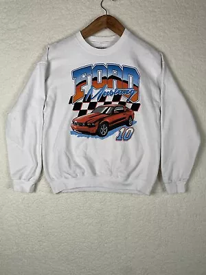 Ford Official Mustang  10  Graphic Crew Sweatshirt Large • $22