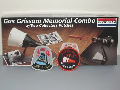 Monogram 1/48 Scale Gus Grissom Memorial Combo W/Two Collectors Patches • $32