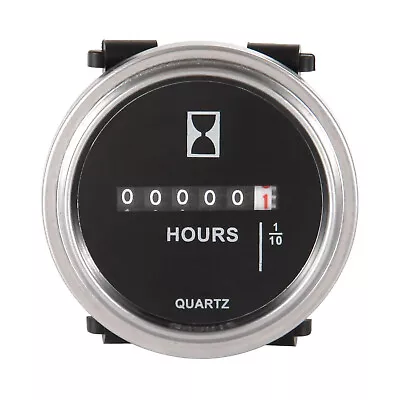 DC 6V 8V 12V 24V 24V 36V 48V 80V Hour Meter Waterproof For Motorcycle Snowmobile • $12.39