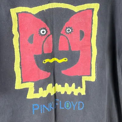 Vintage Mens Pink Floyd World Tour 94 Brockum T-Shirt Black Double Sided XL • $210.99