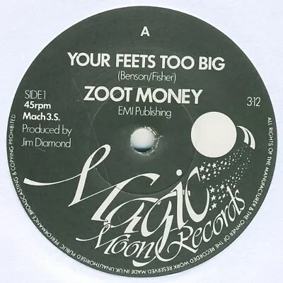 Zoot Money - Your Feets Too Big (7  Single) • £15.49