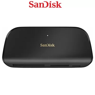 Micro SD Card Reader Sandisk ImageMate Pro Multi Memory CF SD Card Reader USB C • $62.95