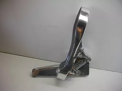 Polished Aluminum Stringer Mount Foot Throttle Gas Pedal V-drive Jet Boat • $172.99