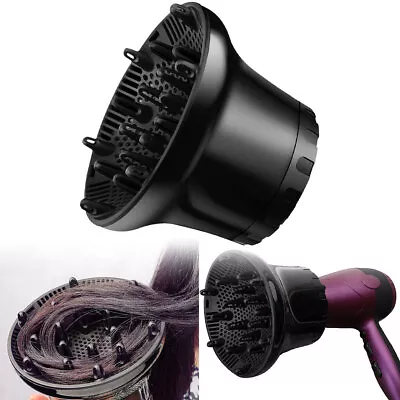 Hair Dryer Diffuser Hair Curl Blower Styling Hairdressing Salon Universal NEW • £8.79