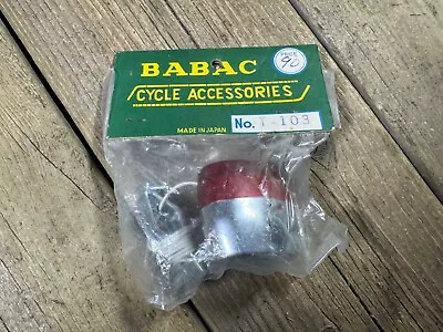 BABAC T-103 Light Vintage Bike Bicycle Rear Red Light Dynamo Battery NOS • $42.99