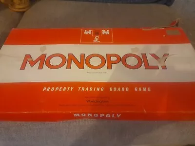 Vintage Waddingtons Original Monopoly Classic 1972 Edition Board Game Metal • £5.99