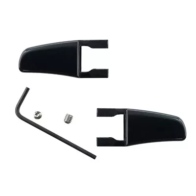 MUSTANG BILLET SEAT RELEASE LEVER BLACK PAIR UPR Fits 05-14 MUSTANG- The Fix! • $34.99