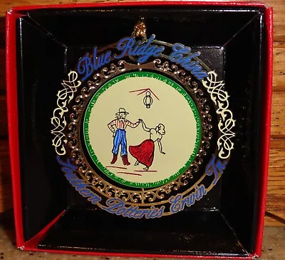 Blue Ridge China/Southern Potteries Ornament Square Dance Red Skirt New • $21.99