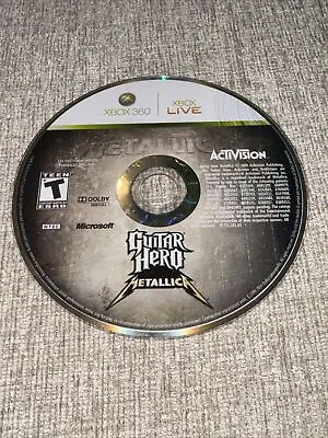$10.50 • Buy Guitar Hero Metallica Xbox 360