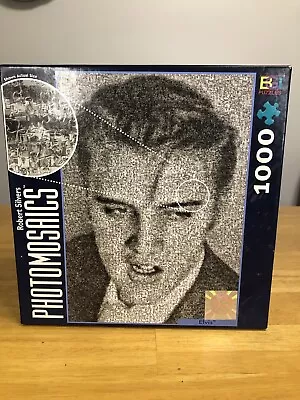 ELVIS Presley Photomosaics By Silvers Buffalo Games 1000+ Piece Jigsaw Puzzle B1 • $5.97