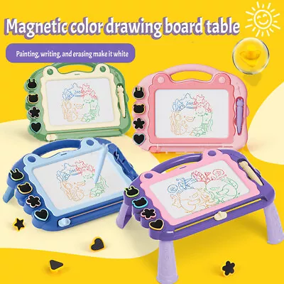 Magnetic Drawing Board Erasable Color Sketch Graffiti Board Learning Toys Kids • $11.81