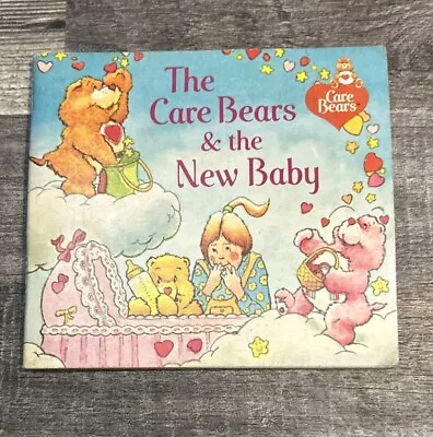 Vintage Care Bear Soft Cover Book The Care Bears & The New Baby 80’s • $3.79