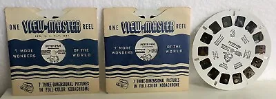 3 Vintage Sawyer’s Viewmaster Reels Peter Pan 1-3 View-master • $9.99