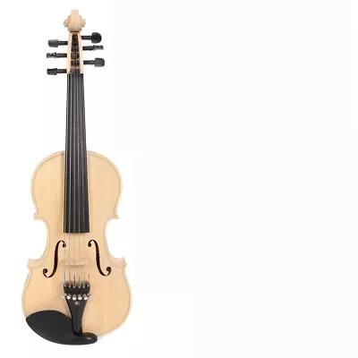 New 6 String Violin 4/4 Maple Spruce Wood Hand Made White Violin Unfinished • $195