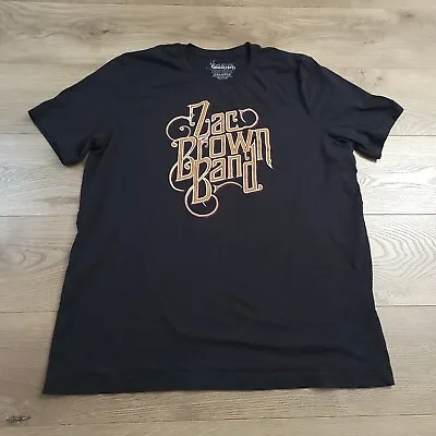 Southern Ground Music Festival Shirt Men 2XL Black Zac Brown Band Graphic Tee • $19.99