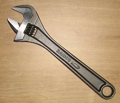 Bahco 8  (200mm) Black Adjustable Wrench 8071 Spanner *NEW* • £15.95